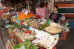 Economics of a Market in Chiang-Mai