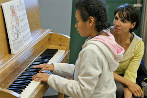 Seattle Music Partners supported by the Laucks Foundation